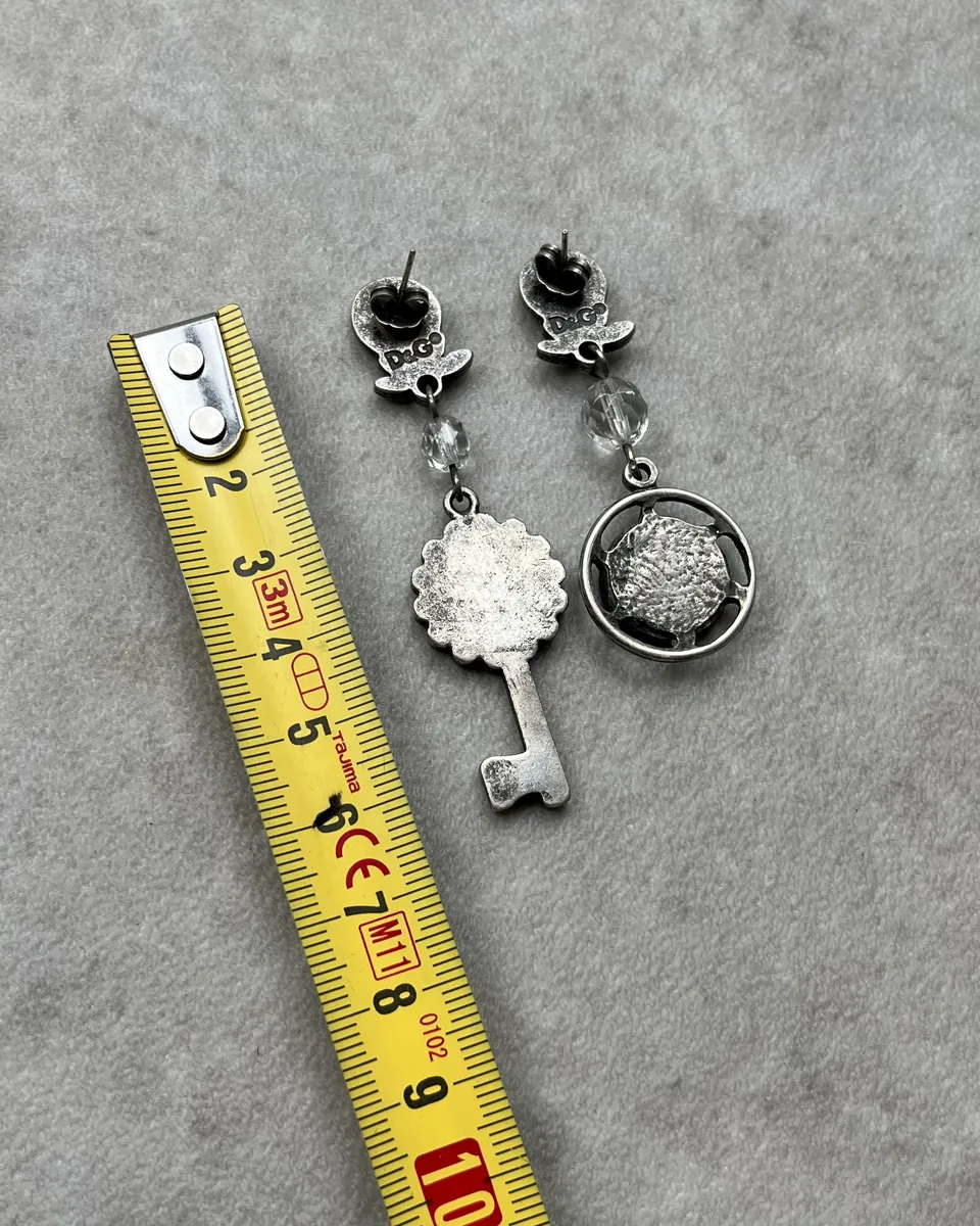 Dolce & Gabbana Steel Pendants Earrings - Image 6