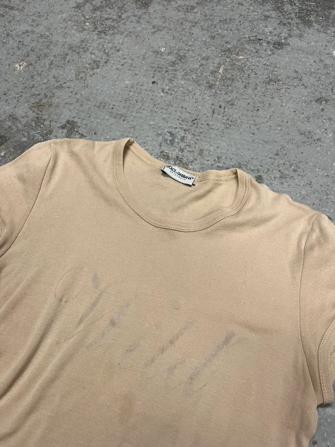 Dolce & Gabbana Wild Beige T-shirt - Image 4