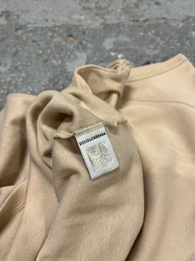 Dolce & Gabbana Wild Beige T-shirt - Image 7