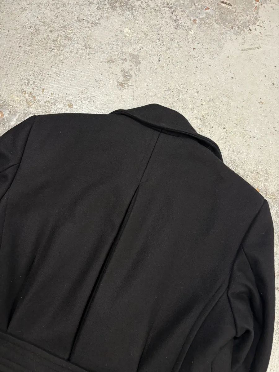 Dries Van Noten Black Classy Wool Coat - Image 8