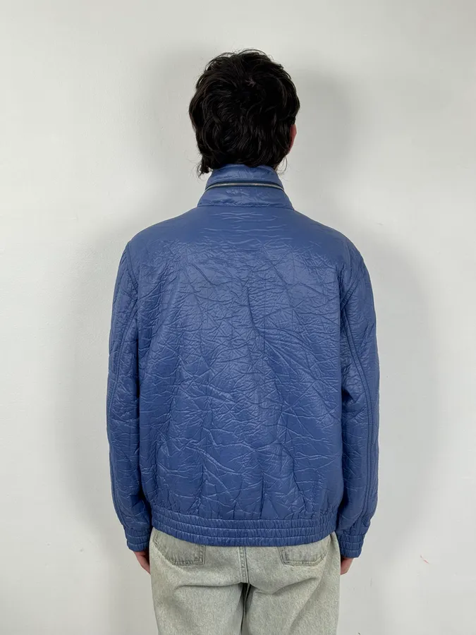 Dries Van Noten Blue Abstract Modern Jacket - Image 3