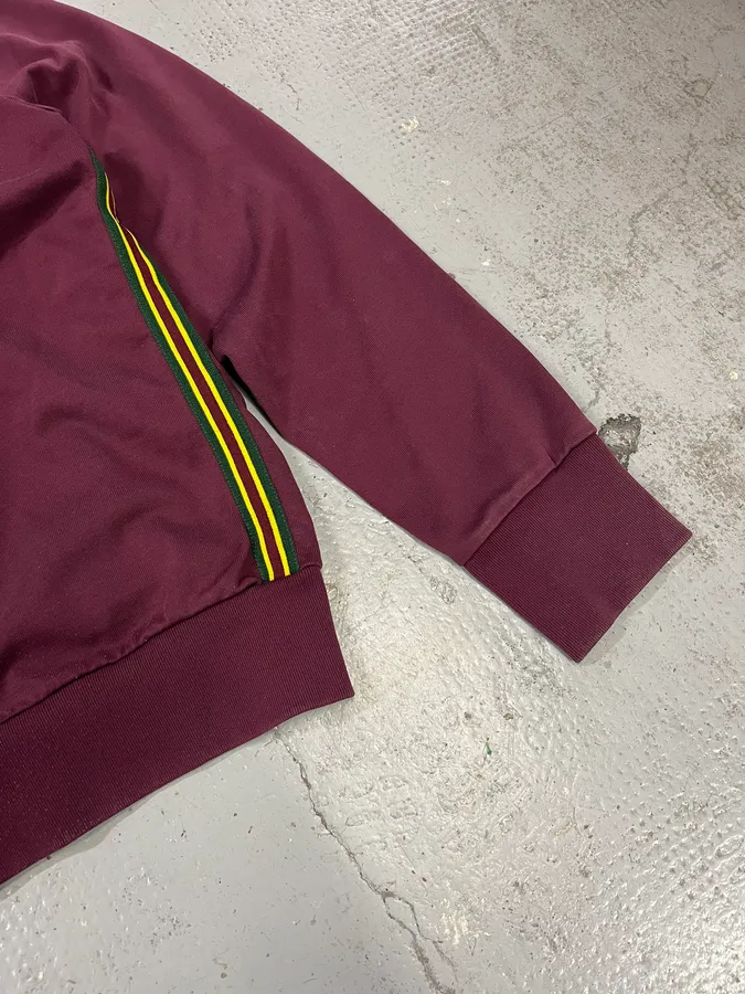Dries Van Noten Bordeaux Zip-up Sweater - Image 8