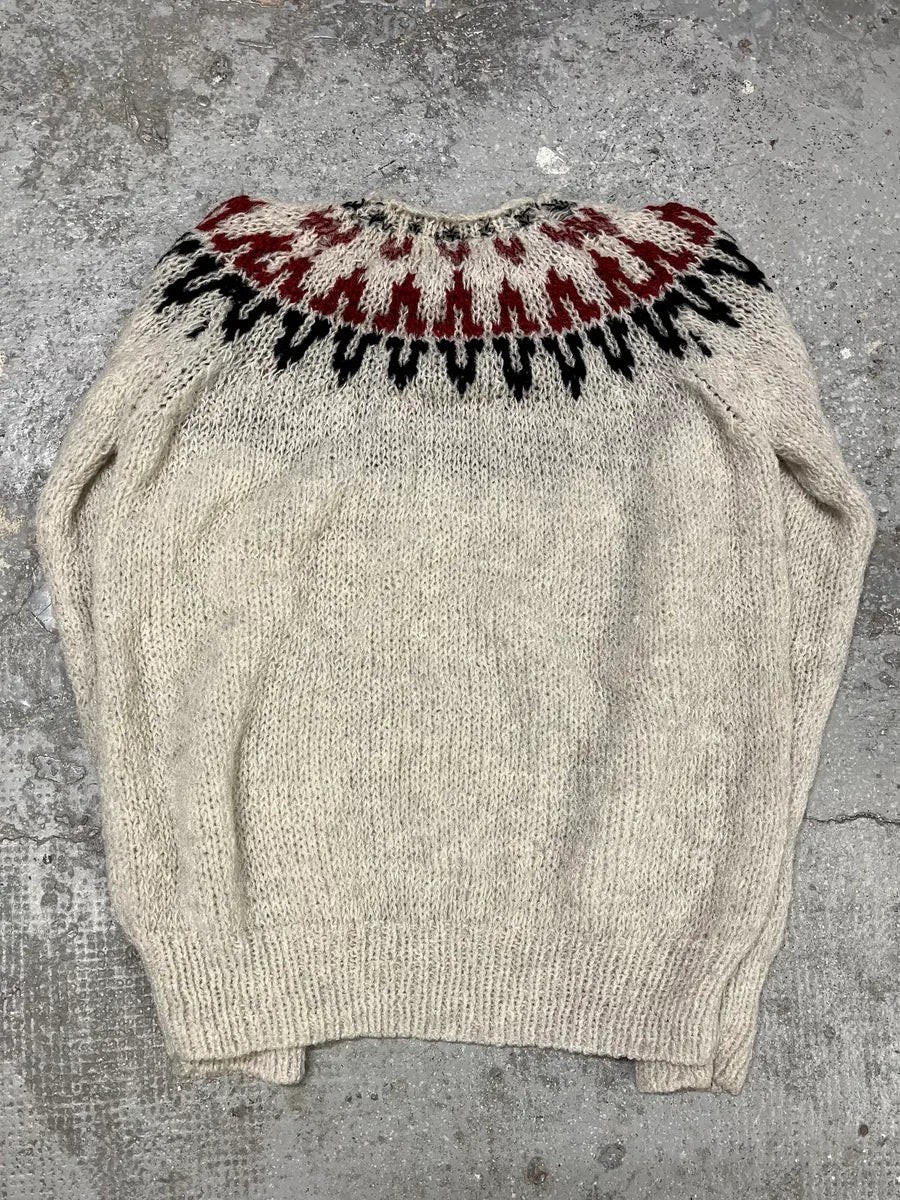 Dries Van Noten Grey Wool Royal Neck Sweater - Image 8