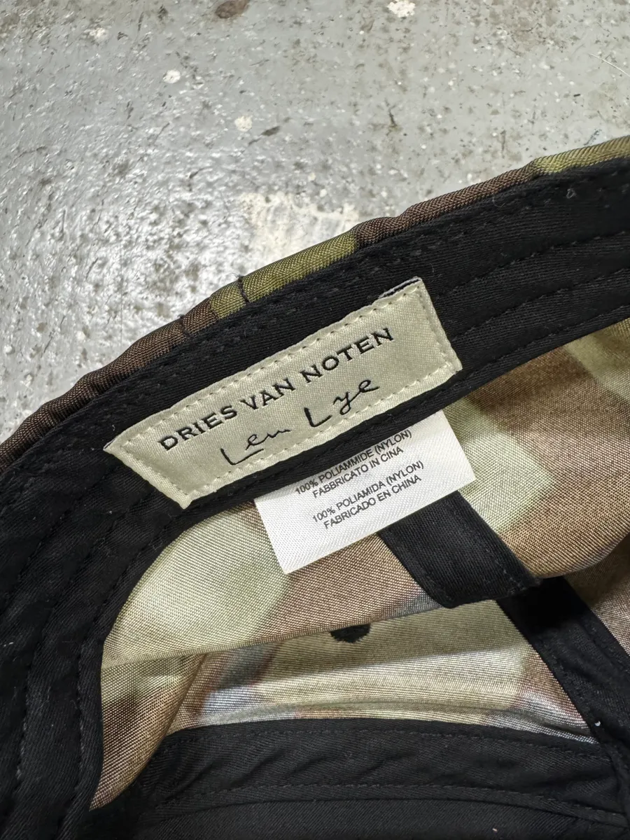Dries Van Noten Len Lye Printed Cap - Image 7