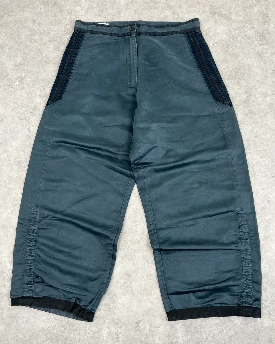 Dries Van Noten Navy Baloon Short Pants - Image 2