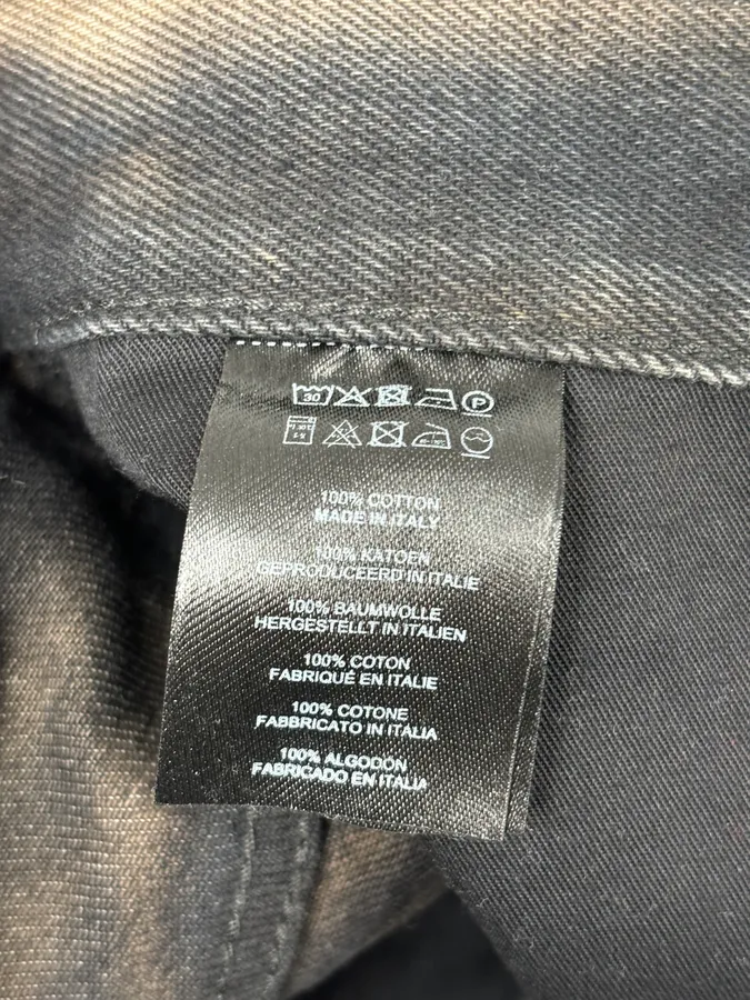 Dries Van Noten Navy Denim Tie-Dye Relaxed Jeans - Image 12