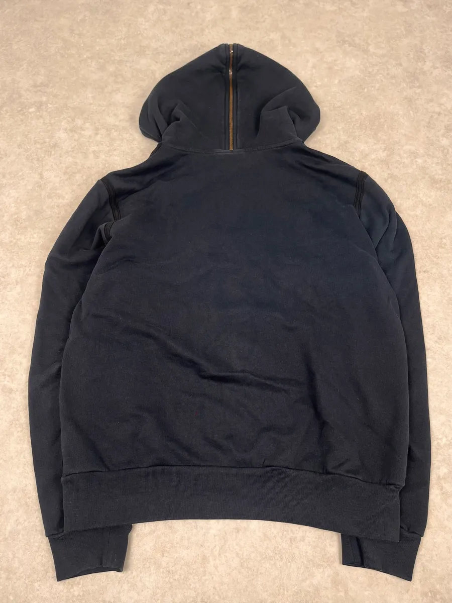 Dries Van Noten Navy Sergent Zip-up Hoodie - Image 7