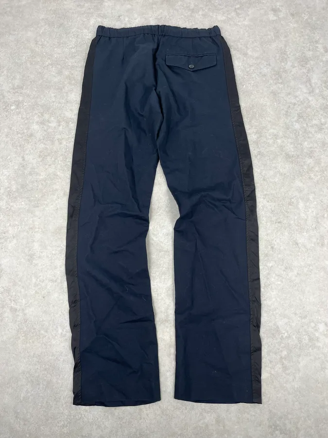 Dries Van Noten Two Tones Navy & Black Pants - Image 7