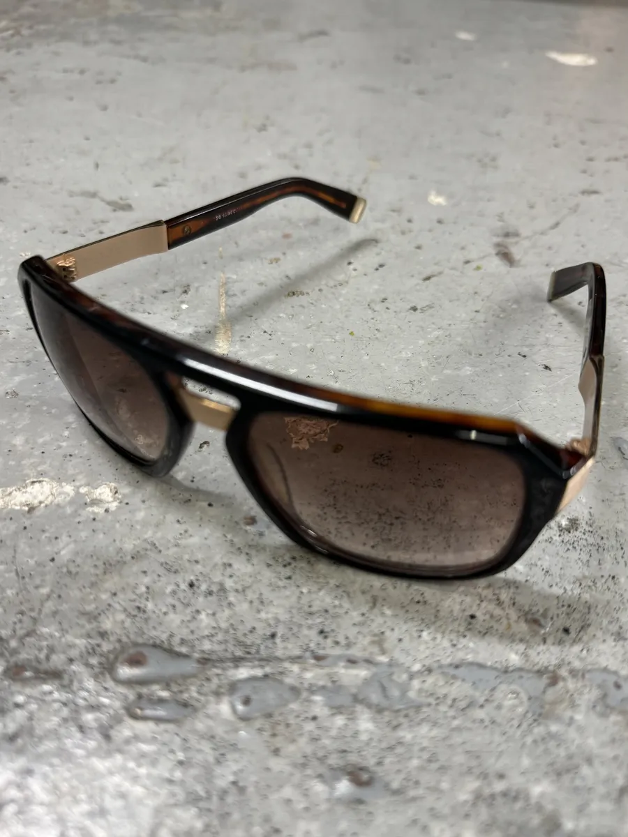 DSquared2 Black Aviator Sunglasses - Image 6