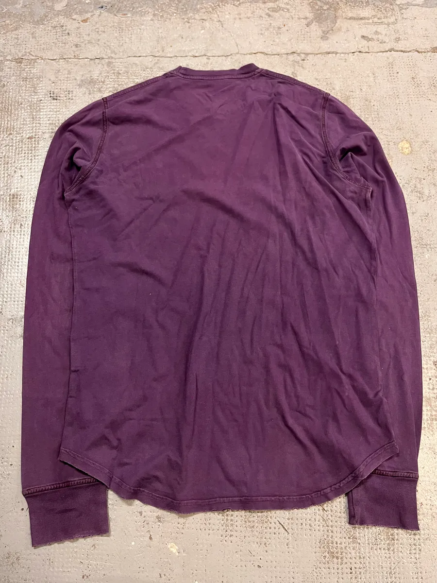 Dsquared2 Purple Gothic Propaganda Longsleeve T-Shirt - Image 7