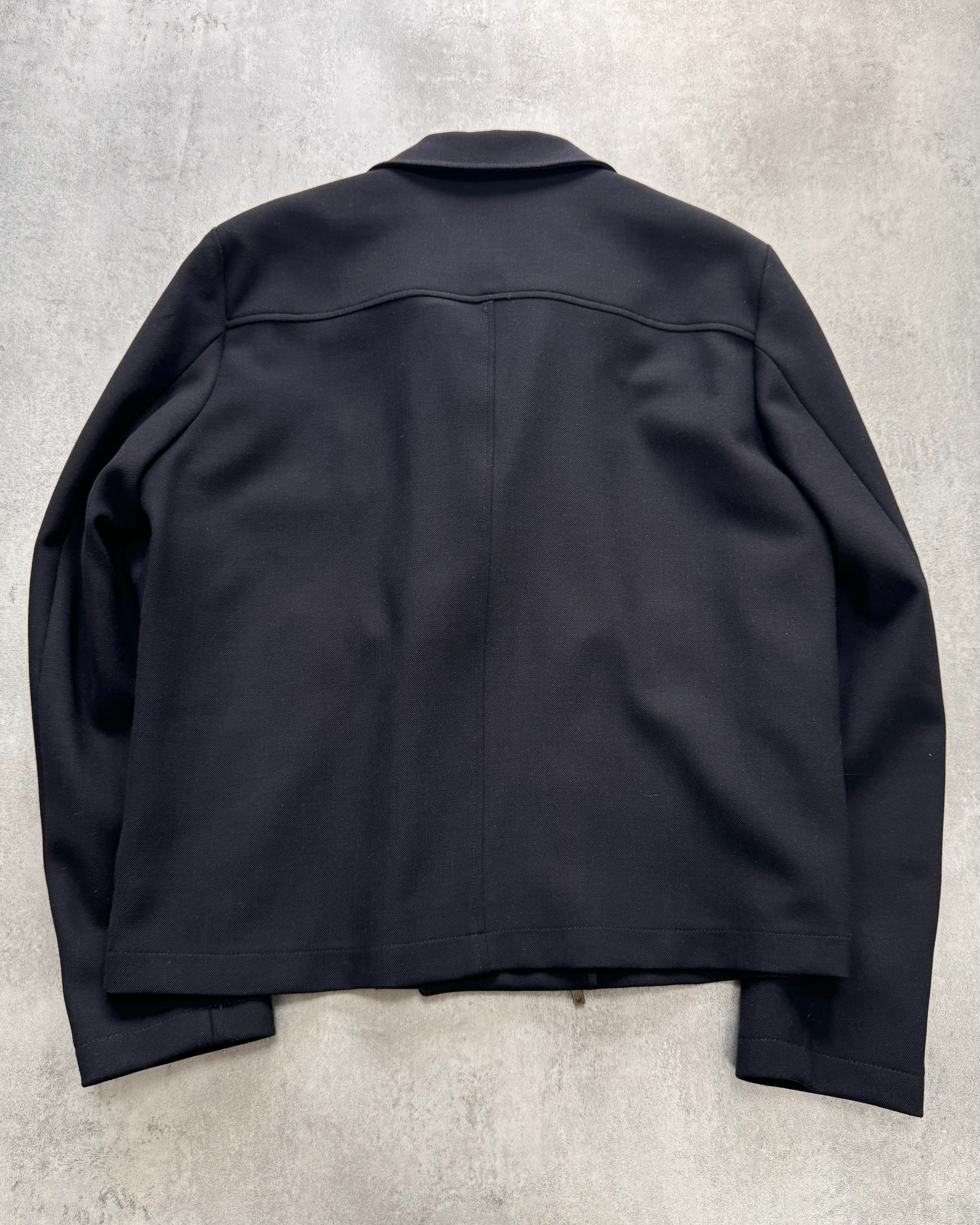 SS2013 Emporio Armani Navy Jacket - Image 4