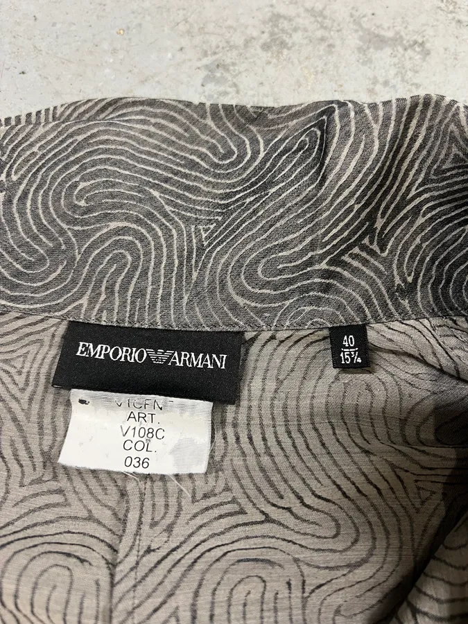 Emporio Armani Asymmetrical Ninja Shirt - Image 6