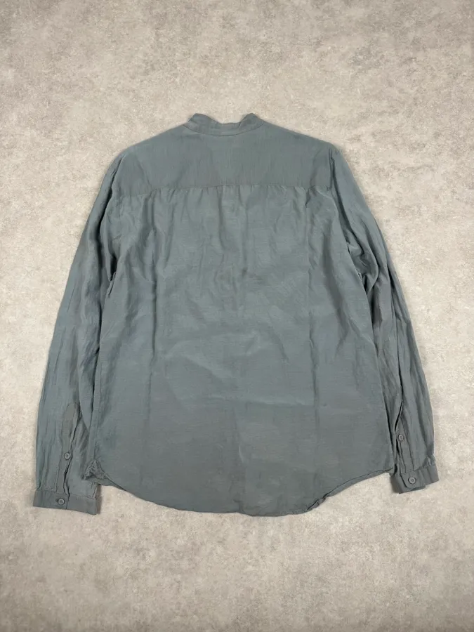 Emporio Armani Light Blue Korean Style Shirt - Image 5