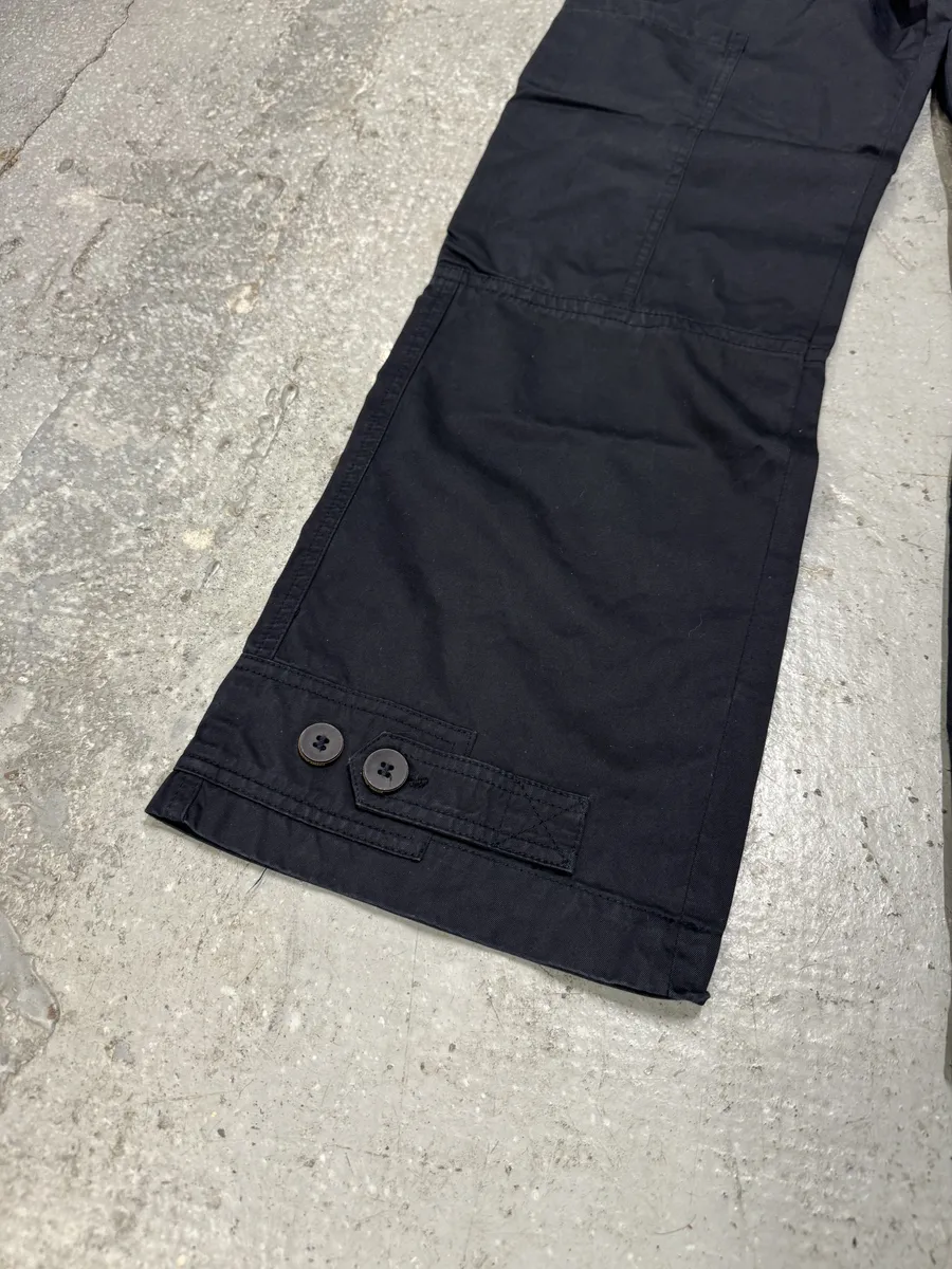 Emporio Armani Navy Cargo Tactical Utility Pants - Image 8