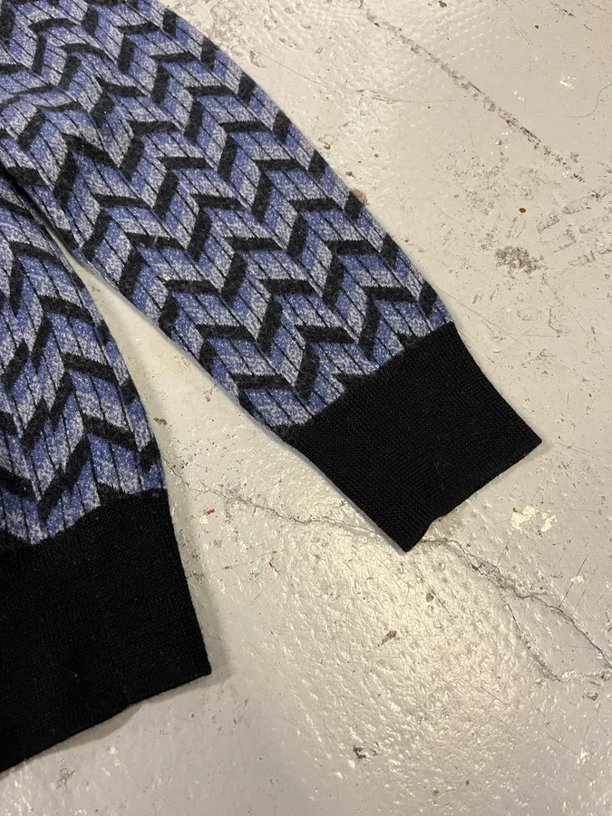 Emporio Armani Navy Cozy Sweater - Image 6