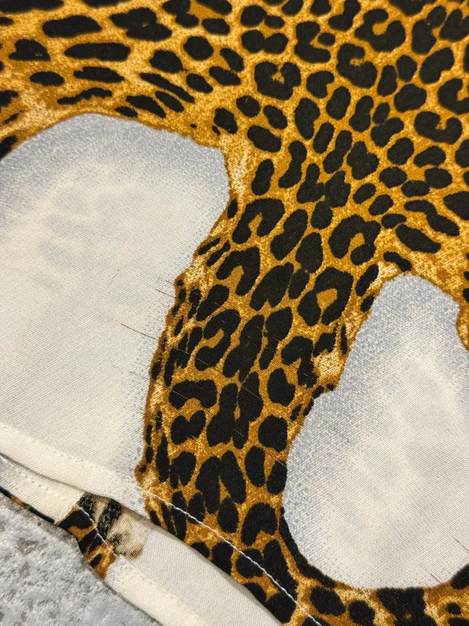 FW1998 Jean Paul Gaultier Leopard White Shirt - Image 9