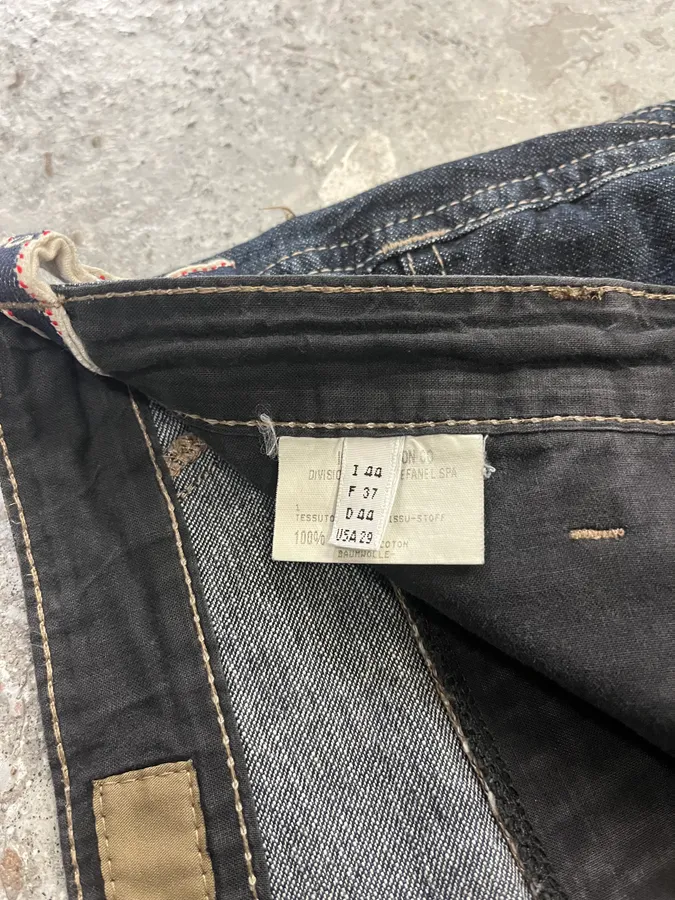 FW2000 Marithé + François Girbaud Embroidered Large Relaxed Jeans - Image 15