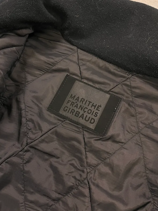 FW2000 Marithé + François Girbaud Structure Navy Jacket - Image 10