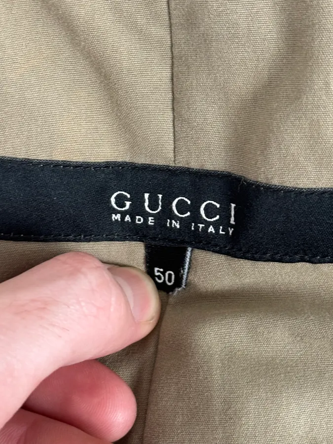 FW2001 Gucci Beige Minimalist Jacket by Tom Ford - Image 15