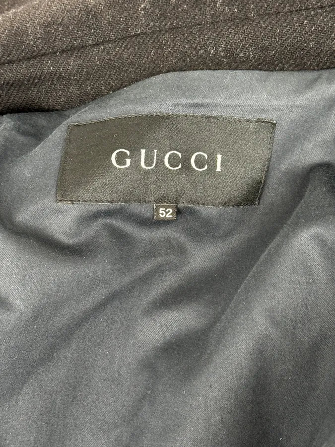 FW2002 Gucci Grey Wool Jacket by Tom Ford - Image 13