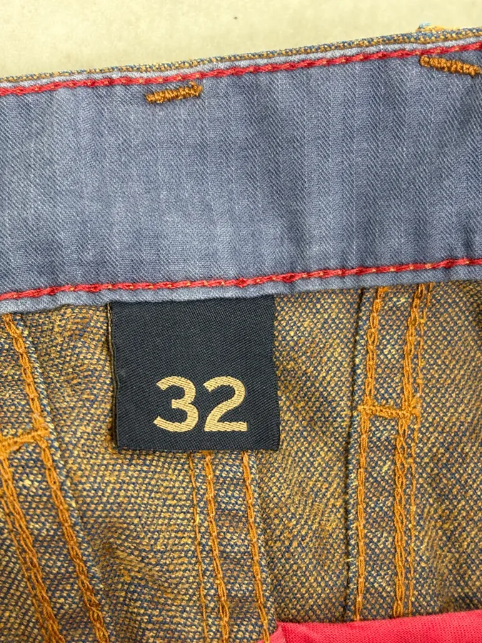 FW2003 Marithé + François Girbaud Brown & Navy Velvet Pants - Image 13