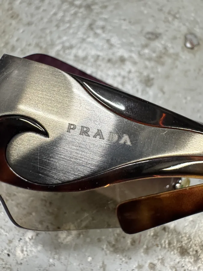 FW2004 Prada Google Tribal Sunglasses - Image 4