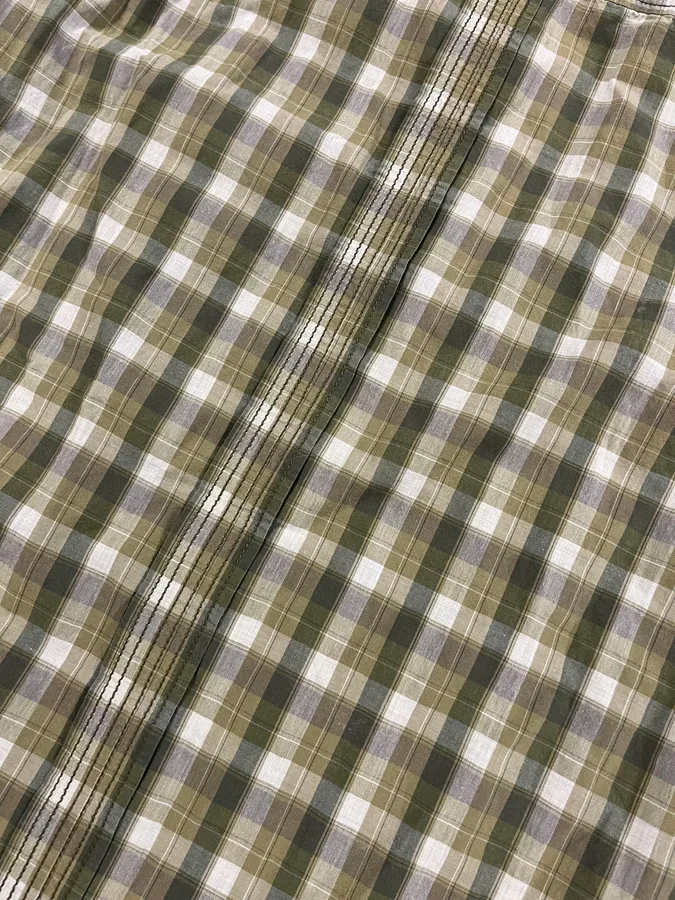 FW2005 Dolce & Gabbana Green Checked Shirt - Image 7