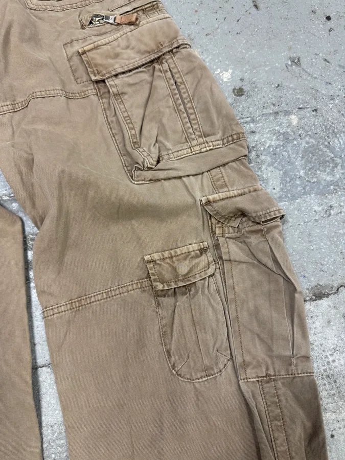 FW2006 Dolce & Gabbana Cargo Beige Army Pants - Image 6