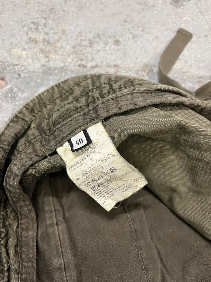 FW2006 Dolce & Gabbana Olive Multi Pockets Cargo Pants - Image 15