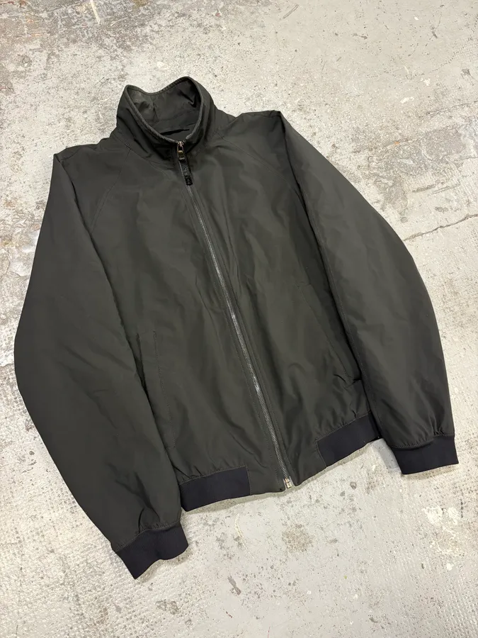 FW2006 Prada Linea Rossa Black Nylon Bomber Jacket - Image 2