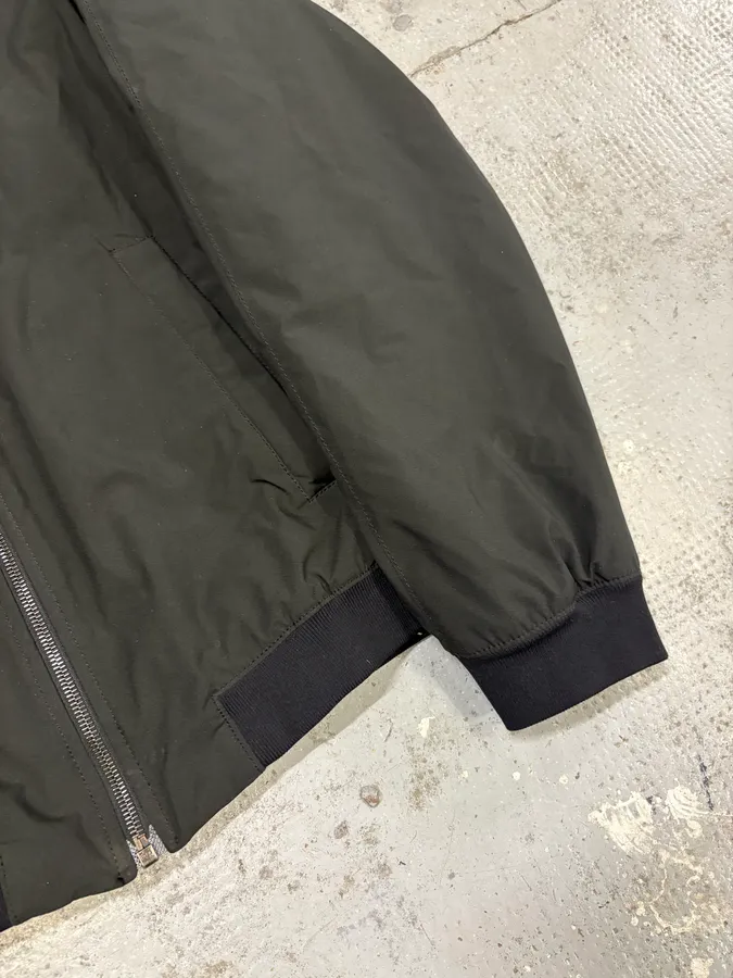 FW2006 Prada Linea Rossa Black Nylon Bomber Jacket - Image 6