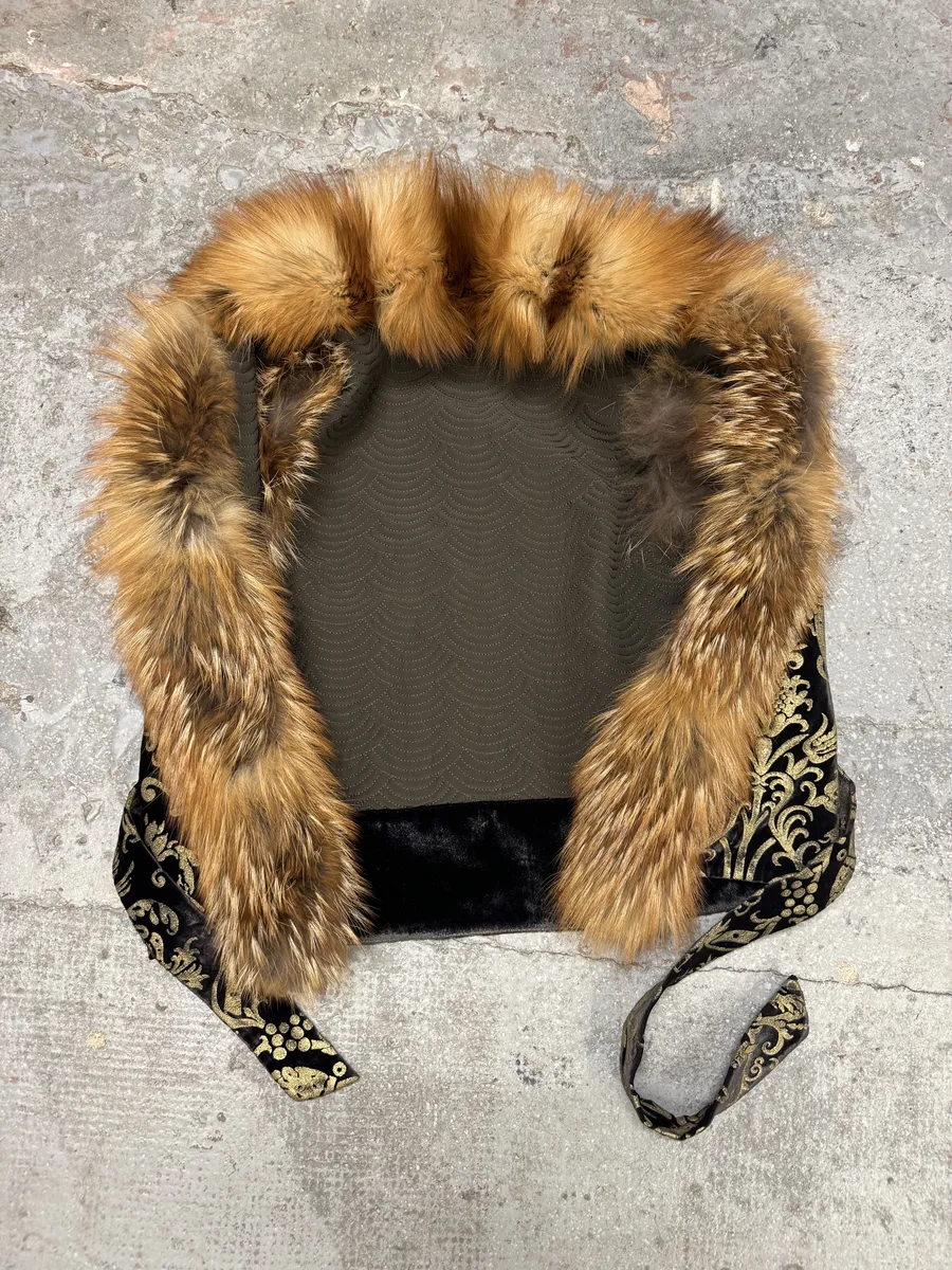 FW2006 Roberto Cavalli Fox Fur Royal Premium Vest - Image 11