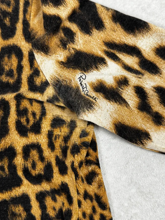 FW2006 Roberto Cavalli Leopard & Chain Top - Image 7
