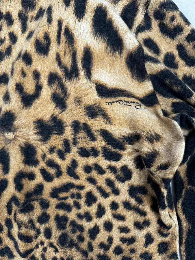 FW2006 Roberto Cavalli Leopard & Chain Top - Image 9