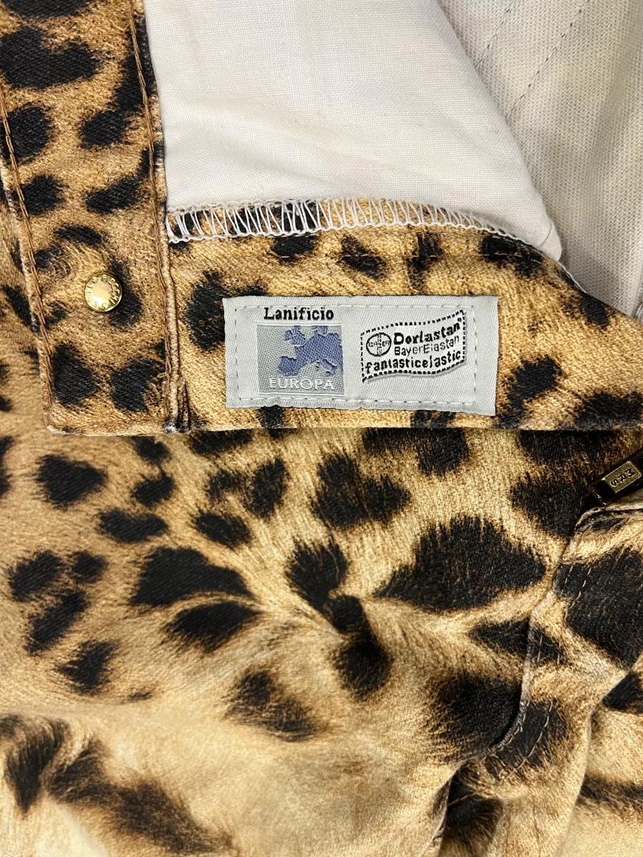 FW2006 Roberto Cavalli Savage Premium Leopard Print Pants - Image 12