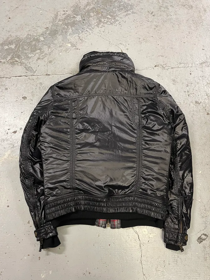 FW2008 Dolce & Gabbana Black Utility Cargo Puffer Jacket - Image 8