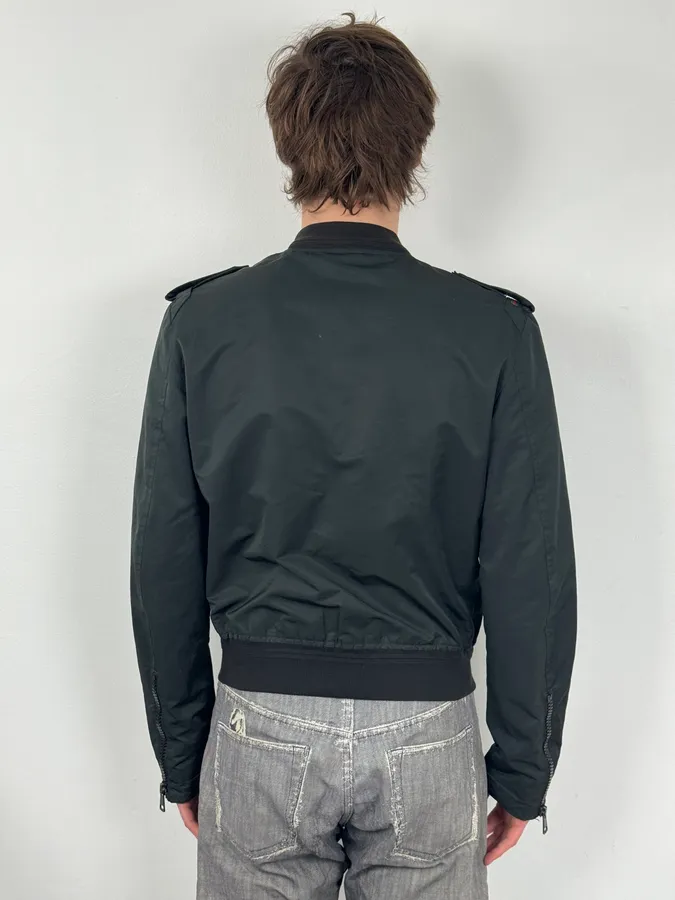 FW2008 Gucci Black Nylon Jacket - Image 3