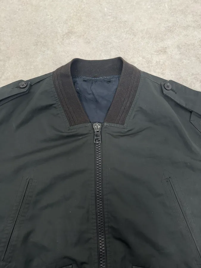 FW2008 Gucci Black Nylon Jacket - Image 5