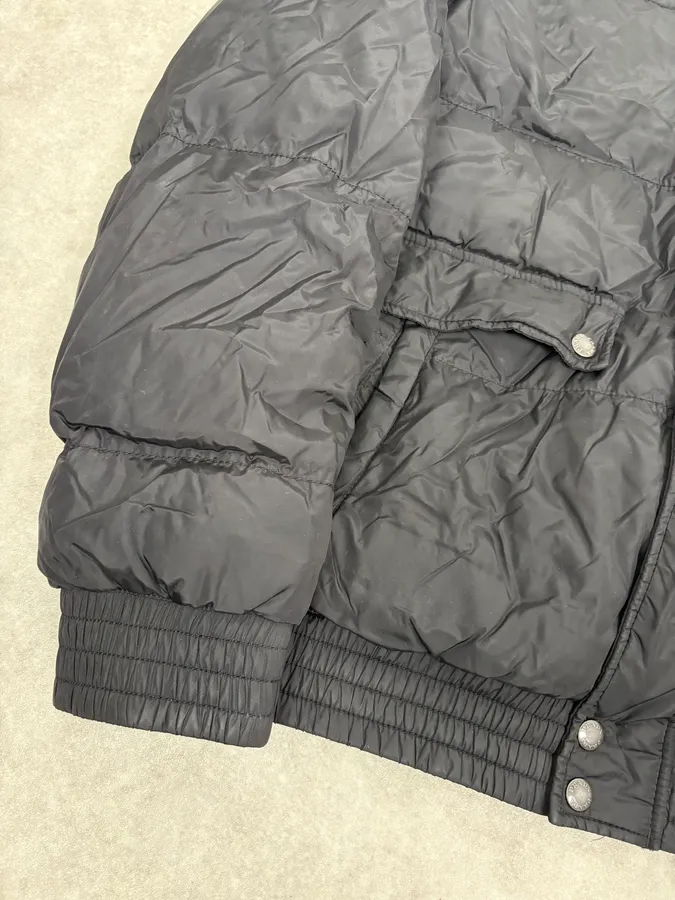 FW2008 Prada Black Nylon Quilted Puffer Jacket - Image 8