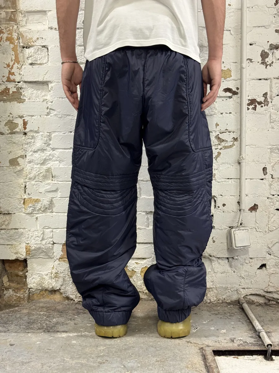 FW2010 Dolce & Gabbana Navy Ski Astro Nylon Pants - Image 3