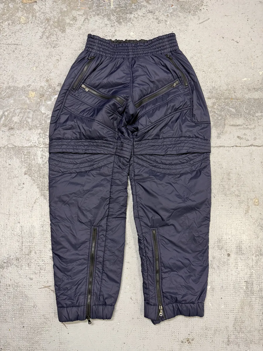 FW2010 Dolce & Gabbana Navy Ski Astro Nylon Pants - Image 5