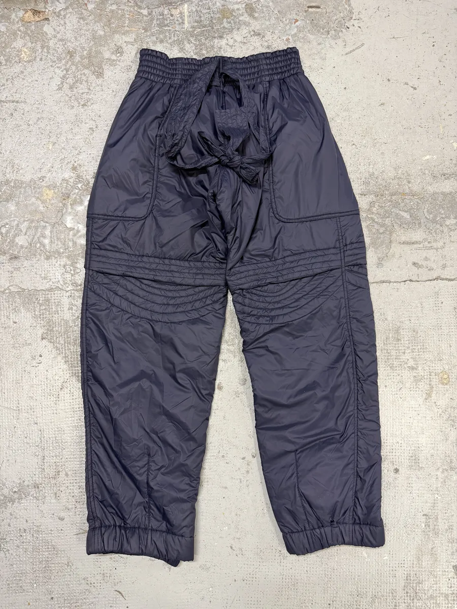 FW2010 Dolce & Gabbana Navy Ski Astro Nylon Pants - Image 6