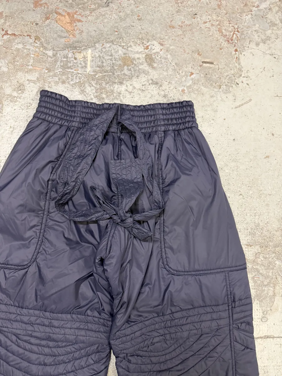 FW2010 Dolce & Gabbana Navy Ski Astro Nylon Pants - Image 7