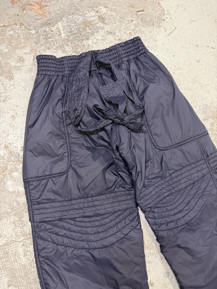 FW2010 Dolce & Gabbana Navy Ski Astro Nylon Pants - Image 8