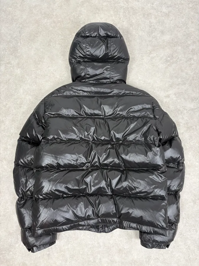 FW2010 Prada Black Nylon Quilted Puffer Jacket - Image 7