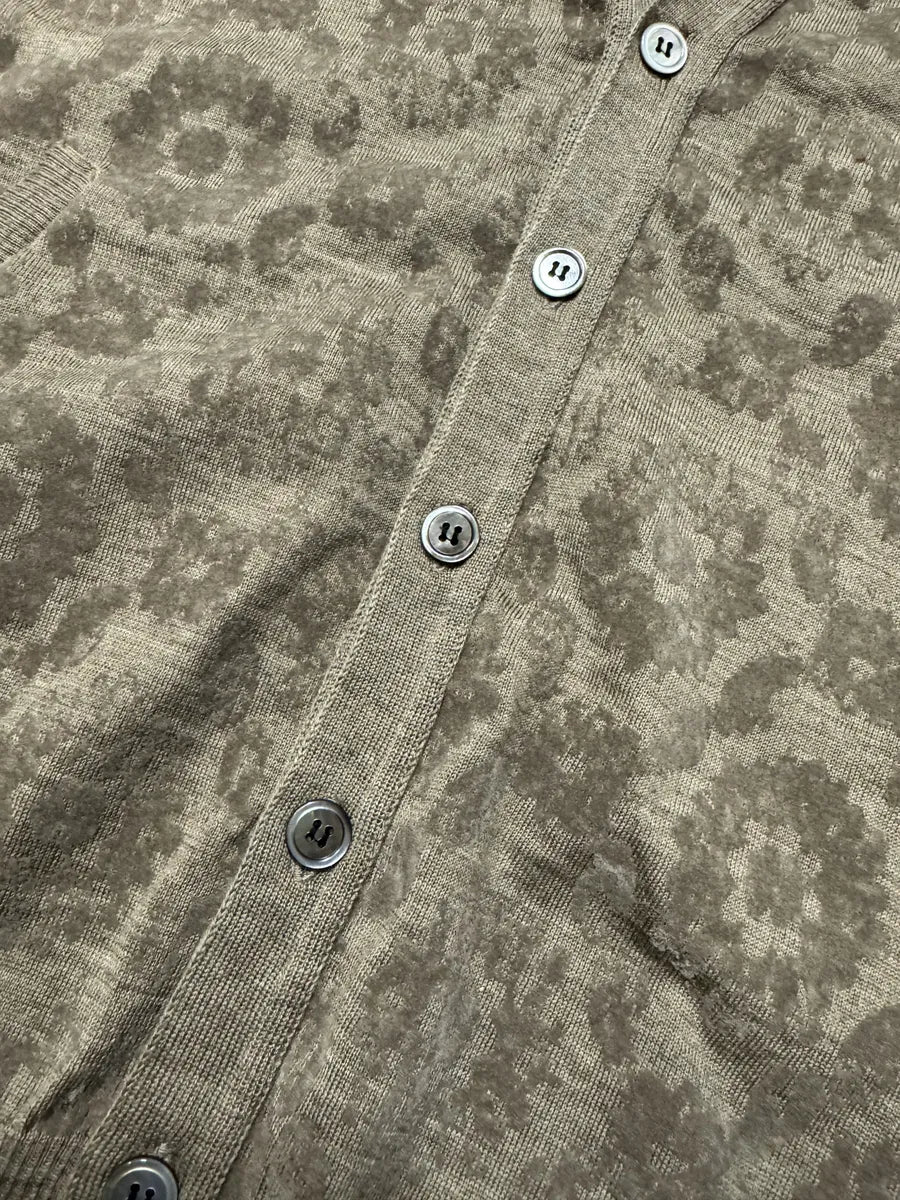 FW2010 Undercover Camel Wool Jacquard Cardigan - Image 11