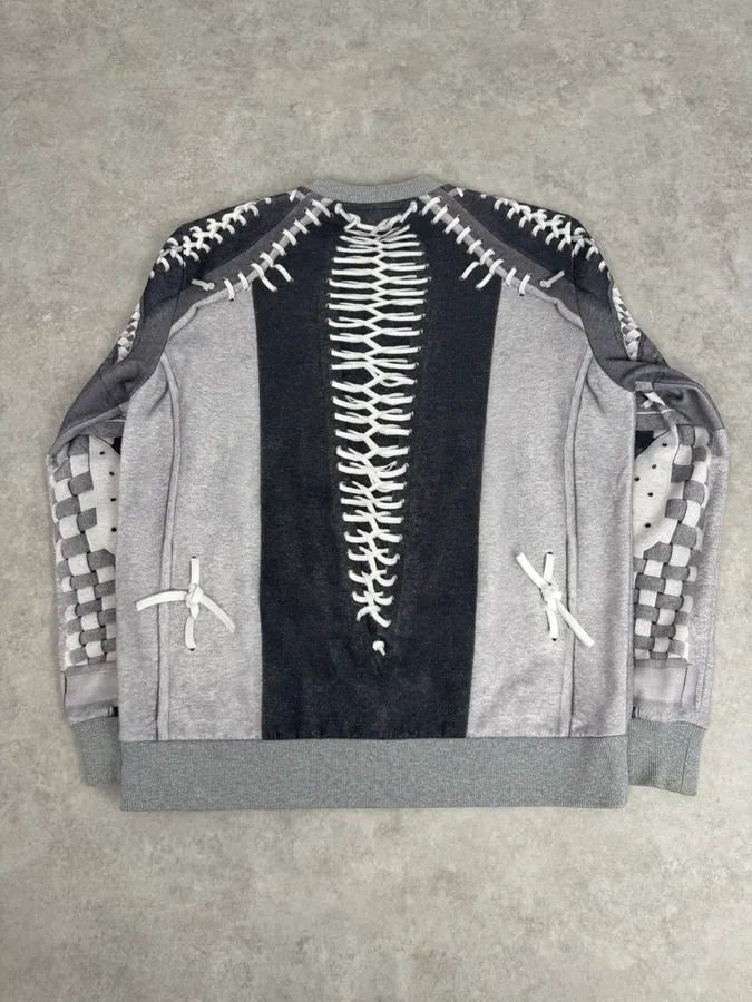 FW2013 Givenchy Basball Trompe L’Oeil Sweater - Image 4