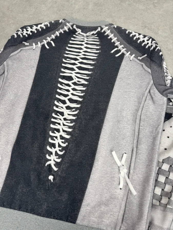 FW2013 Givenchy Basball Trompe L’Oeil Sweater - Image 6