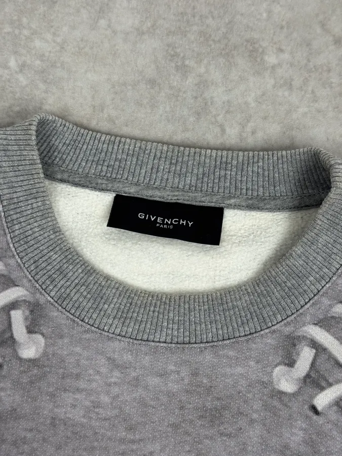 FW2013 Givenchy Basball Trompe L’Oeil Sweater - Image 7