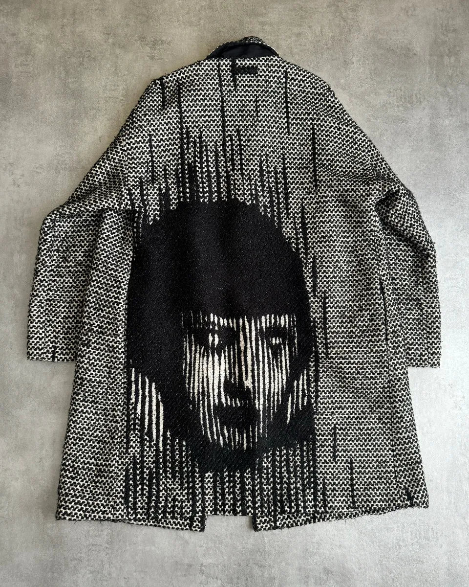 FW2013 Jean Paul Gaultier Gloomy Shadow Japan Profile Coat